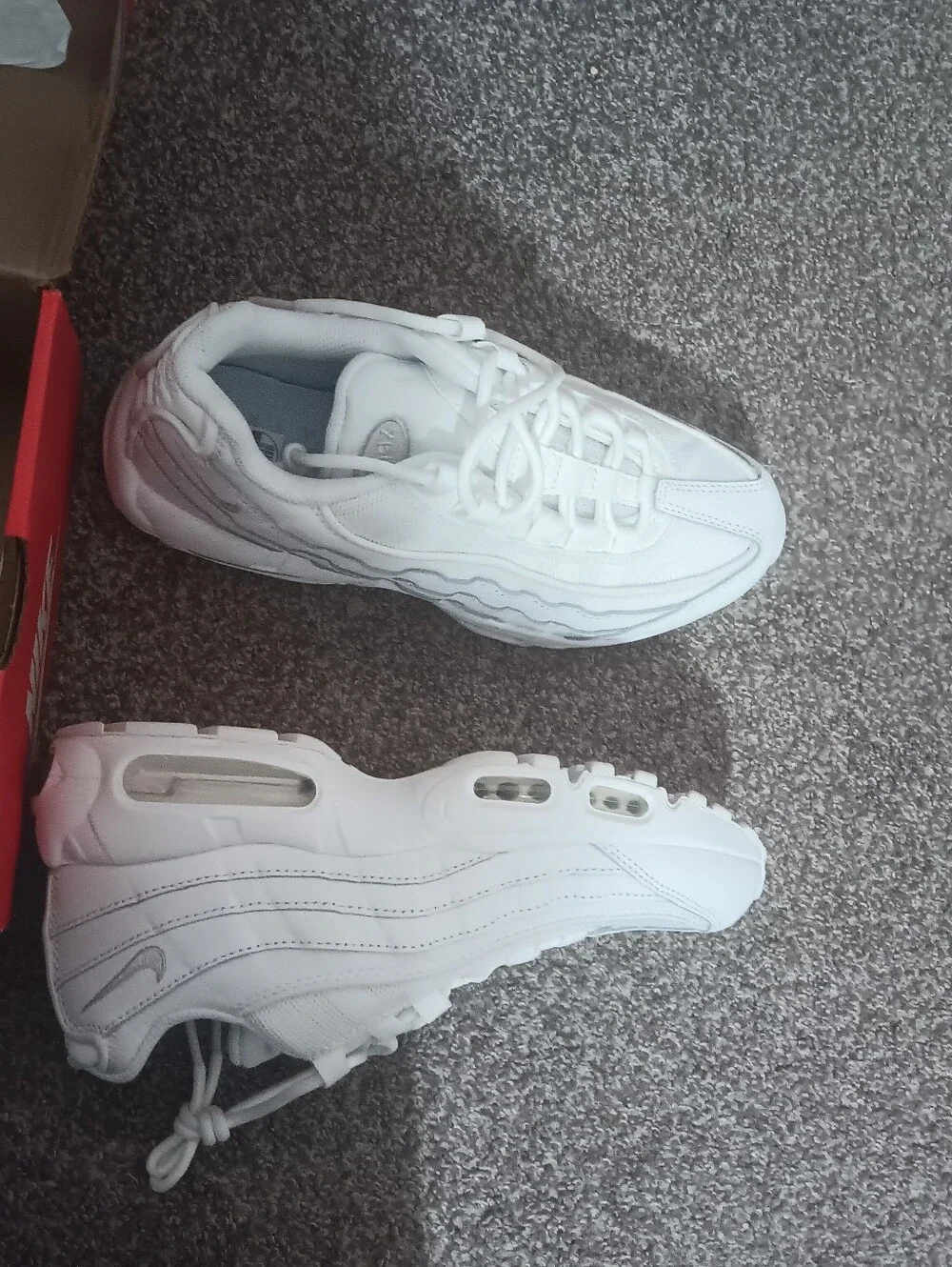 Nike Kids White Low-Top Sneakers